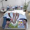 Game Skibidi Toilet Arale Beding Set 3D Printed Suitable for Bedrom Soft Duvet Cover Set With Pilowcases Children Kids Home Textile