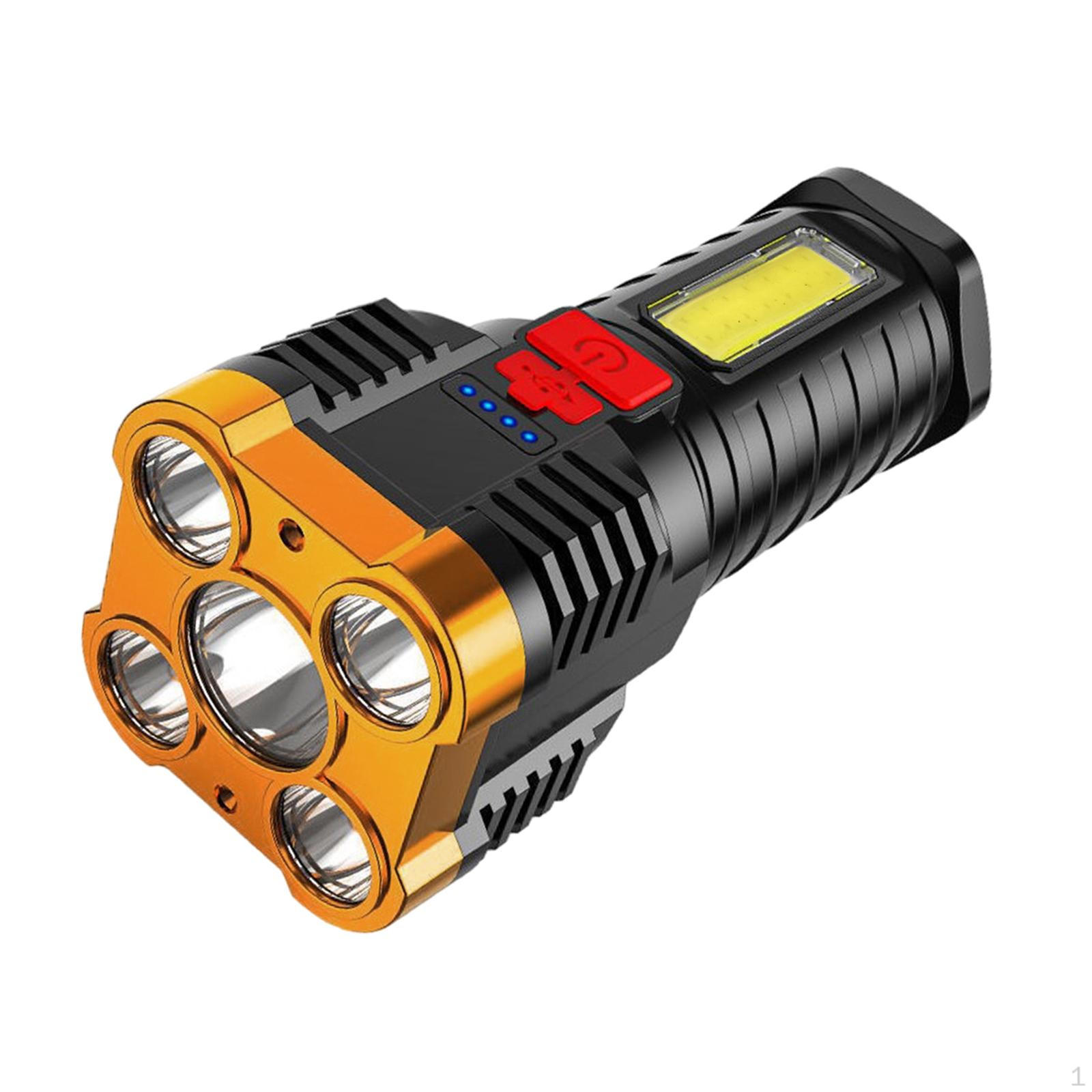 

Rechargeable Torch LED Handheld Portable Searchlight Outdoor Five Core Flashlight Long Shots Lamp