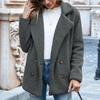 Elegante Nepbont Kasjmier Vrouwen Jas Herfst Winter Warm Effen Kleur Vrouwelijke Pluche Overjas Pocket Casual Teddy Bovenkleding 22942
