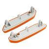 Artudatech Pair Side Marker Lamp Turn Signal Light Housing for MINI R60 10-17 R61 12-17 yellow Car Accessories