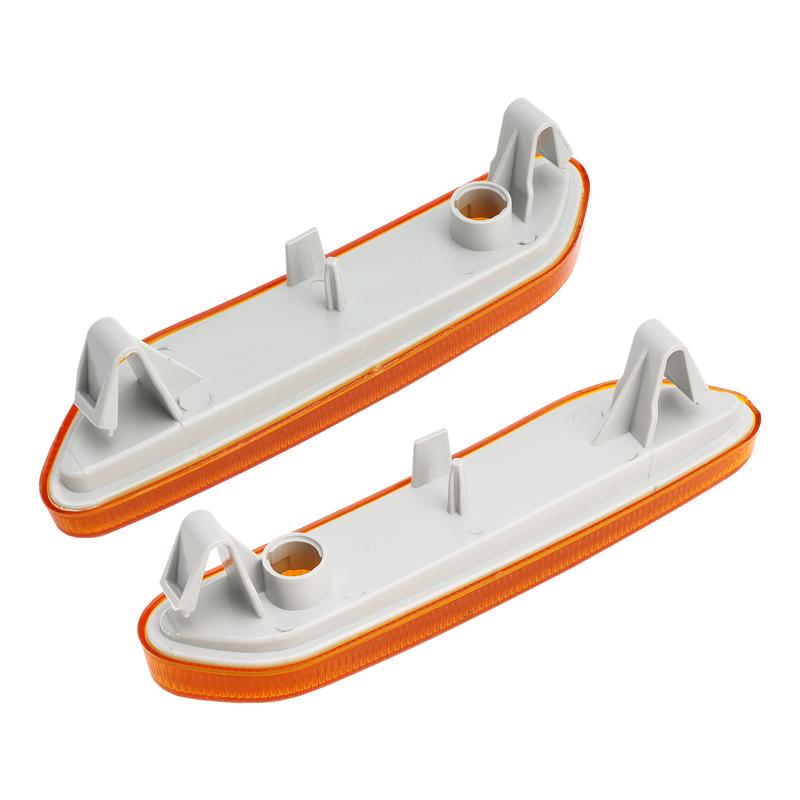 Artudatech Pair Side Marker Lamp Turn Signal Light Housing for MINI R60 10-17 R61 12-17 yellow Car Accessories