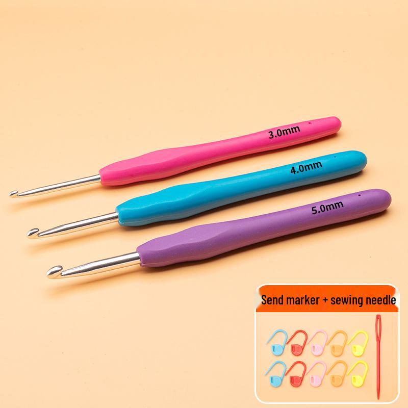 Handmade Crochet Tool Set: Yarn, Hooks & Knitting Doll