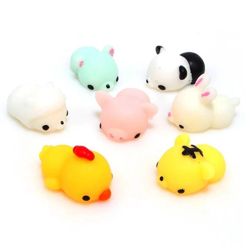 Cute Mochi Squishy Animals Mini Toy For Stress Relief And Venting