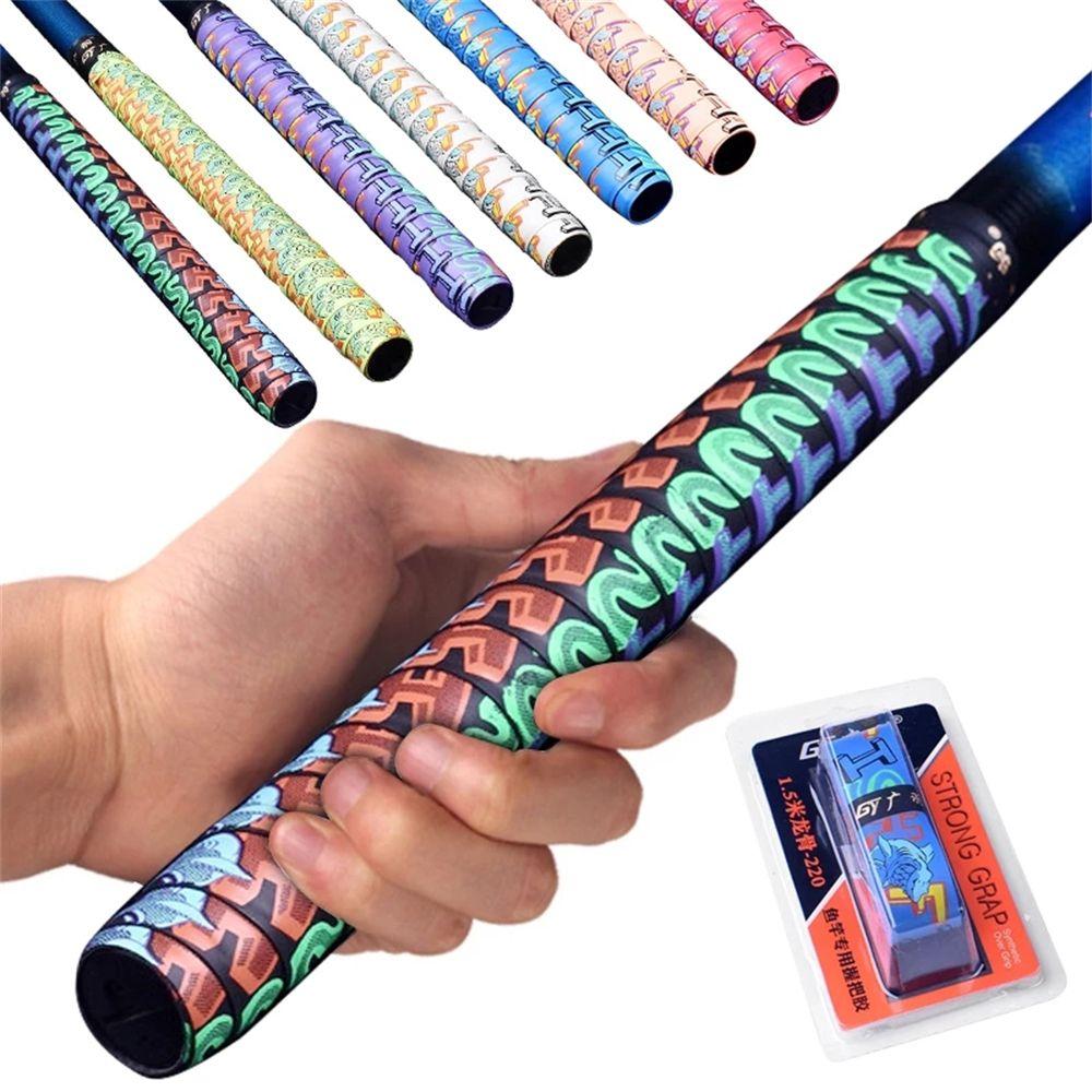 

Fishing Rod Belt Fishing Rod Sweatband Heat Shrink Wrap Racket Handle Grips Fishing Rod Grip