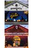 Halloween & Christmas Garage Banner Decorations