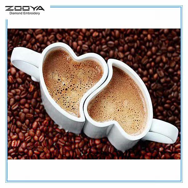 

ZOOYA DIY 3D Алмазная вышивка крестом домашний декор кофе