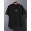 Europejski Rozmiar Fujisan Japoński Nadruk Modny Modny Męski T-shirt, Wygodny, PLUS SIZE