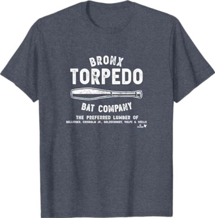 Bronx Torpedo Bat Company - New York Baseball T-Shirt S
