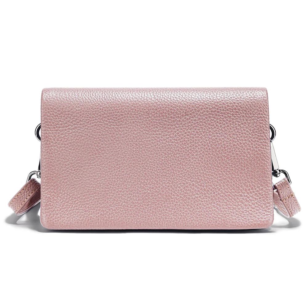 Soft Leather Flap Bag Multiple Pockets Women's Bag Genuine Leather