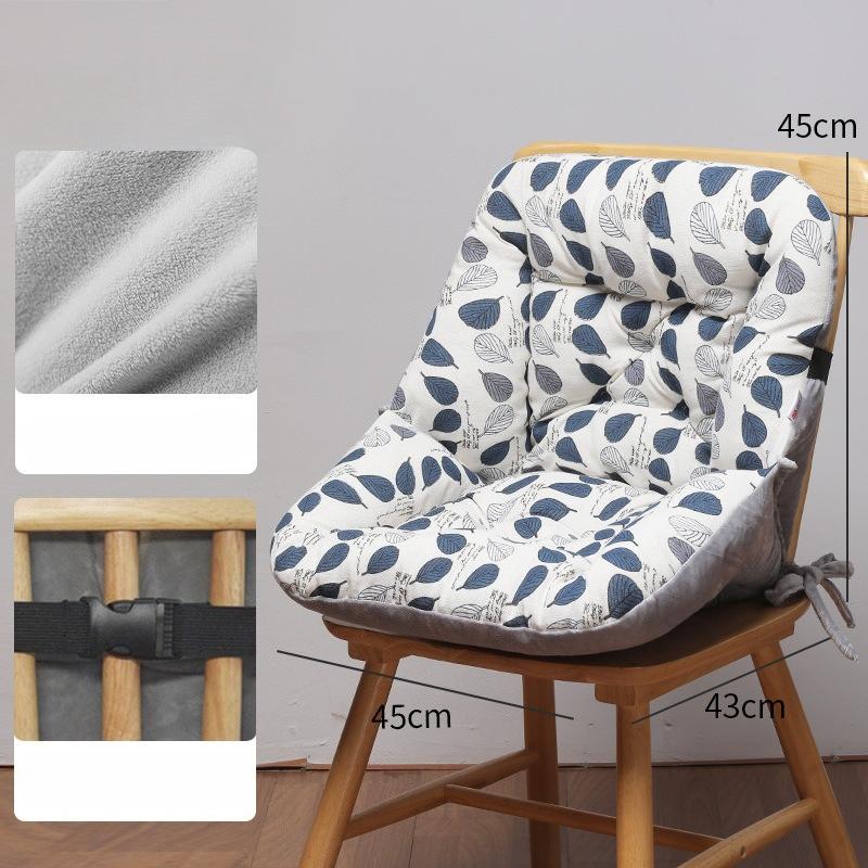 Integrated Office Seat Cushions Backrest Cushion Waist Protection Seat Backrest Cushion Student Dormitory Chair Buttocks Cushion