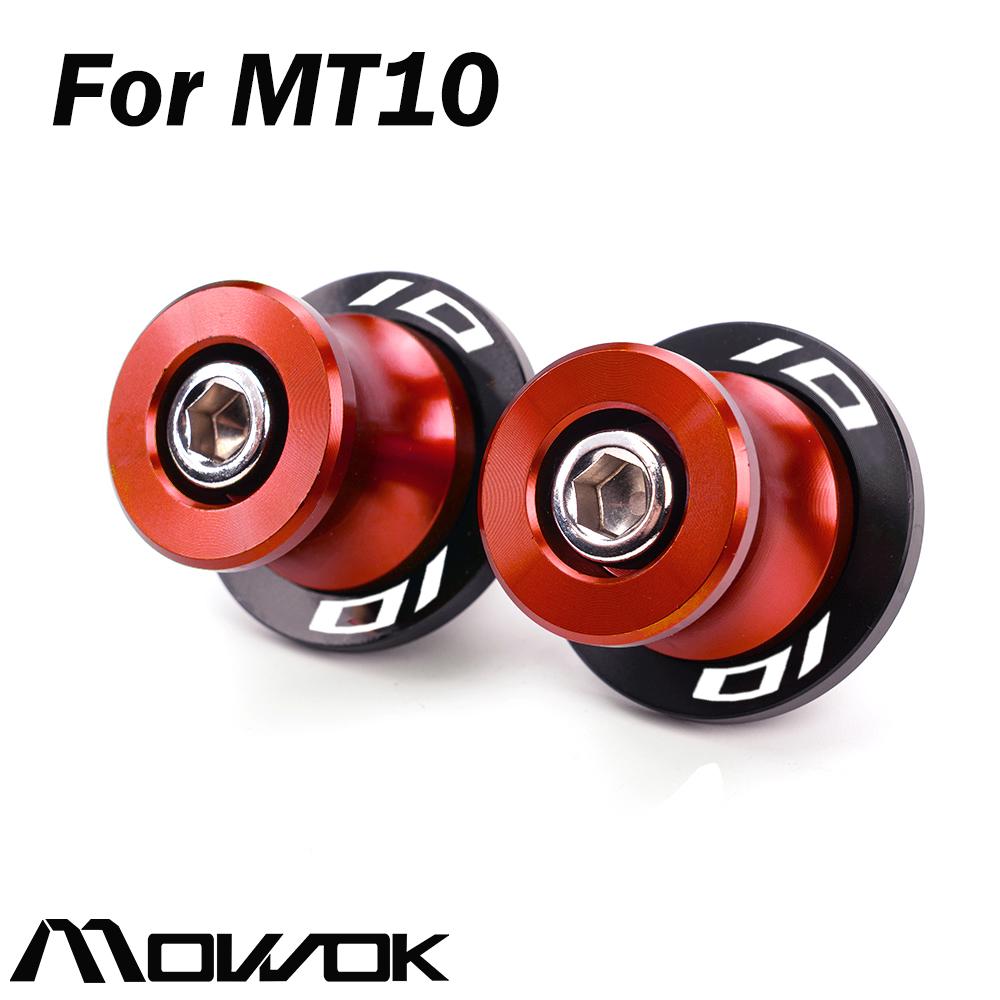 Per YAMAHA MT 07 09 03 10 MT07 MT09 MT03 MT10 2014-2025 2026 Accessori Moto Forcellone forcellone Bobina Slider Cavalletto Viti
