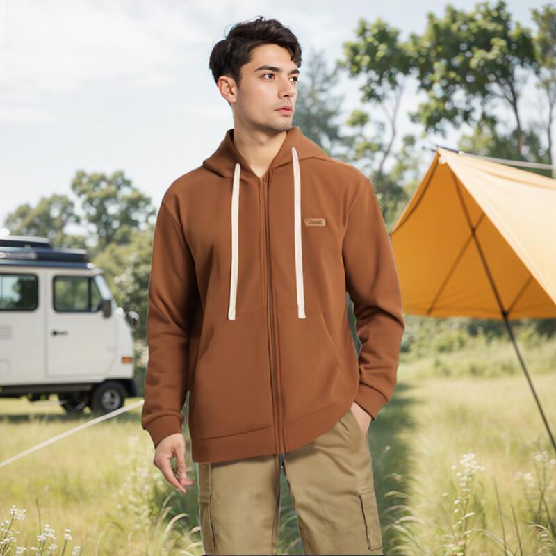 JEEP Men s Casual Full-Zip Hoodie XL