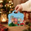 2/20PCS Self-Sealing Christmas Gifts Bag Snack Candy Cookie Packaging Bags Resealable Cartoon Santa Snowman Pattern Handbags