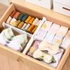 8pcs Side Locking Buckle Drawer Organizer Adjustable Storage Organizers  Kitchen Storage