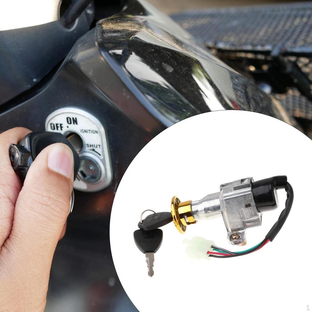 Ignition Lock on/Off Set Electric Bike Accessories for Vehicles