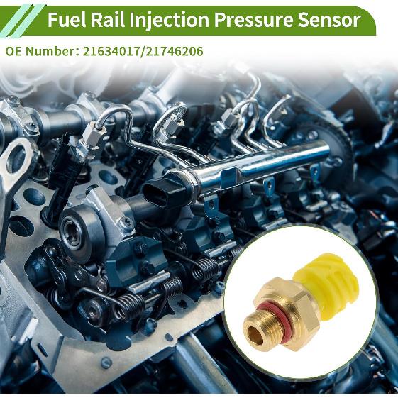 

No.21634017 Fuel Injection Pressure Sensor for VOLVO VNM 2004-2008 for Volvo D12 D13 Engines 2004-2008 Fuel Rail Pressure Sensor 1 Pc