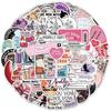 Creative Romantic Reading Stickers: 50/150 Sheets - Simple, Personal DIY Journal & Phone Case Decals