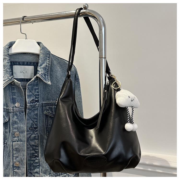 

Женский 2024 Повседневный Мягкий PU Рюкзак-тоут – Большая Вместимость, Однотонный, Ручной/Наплечный Дизайн Without Pendant