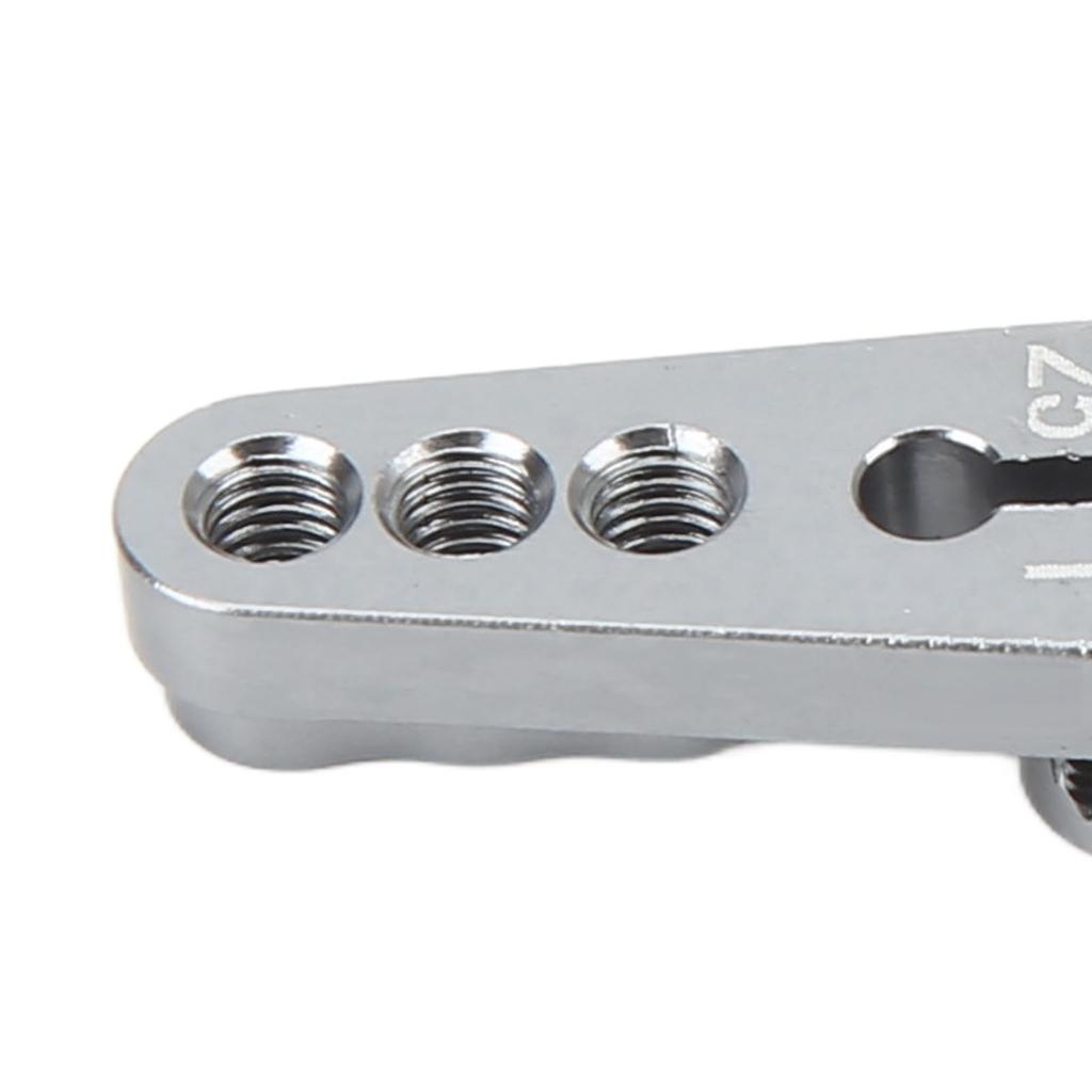 25T Servo Horn   3 Holes Aluminium Alloy Servo Horns Steering Arms for 1Celsius10 RC Car Upgrade Parts