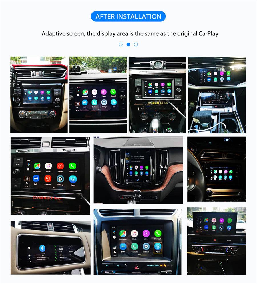 Wireless 6-Core 4+64GB For Multimedia Video Player For Benz Buick Carplay Ai Box