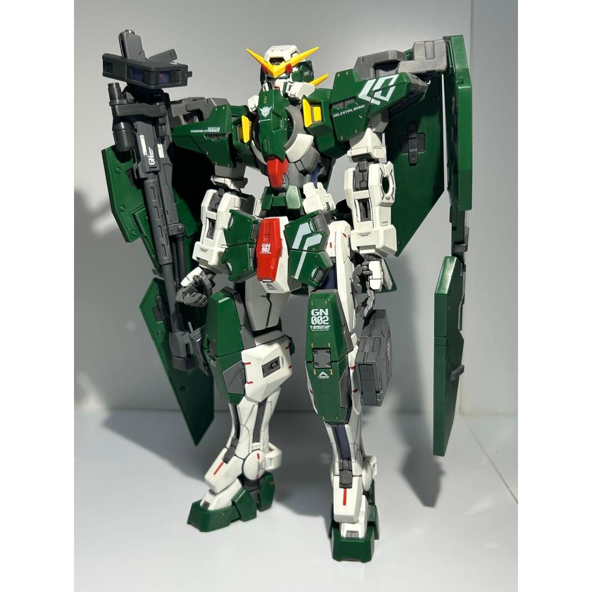Б/у Пластиковая модель Робот Gunpla модель собранный собранный MG master grade Dynames готовый продукт