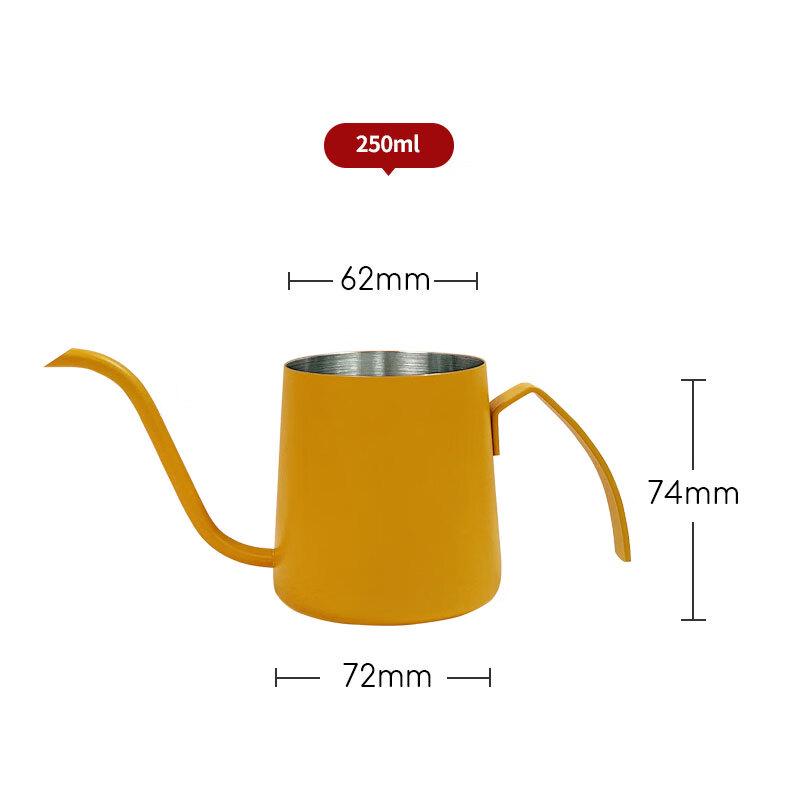 

Zhaoran 250ML Portable 304 Stainless Steel Pour-Over Coffee Pot