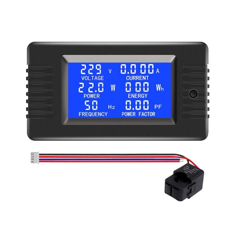 80-260V Voltage Detector Current Meter Multimeter Current Voltage Power Energy Meter Voltmeter Ammeter Testing Meter