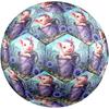 1pc Pig Lavender Bucket Durable Size 5 Soccer Ball Professional Match Training Football Indoor &Outdoor Sports Ball p60137