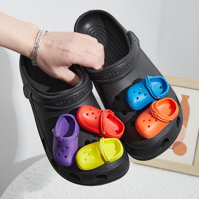 1 ks přívěsků na boty pro ženy, muže, chlapce, dívky, teenagery, roztomilé přívěsky na ozdobu bot, balení pro Crocs, boty s bublinkami, vtipné žabky, doplňky