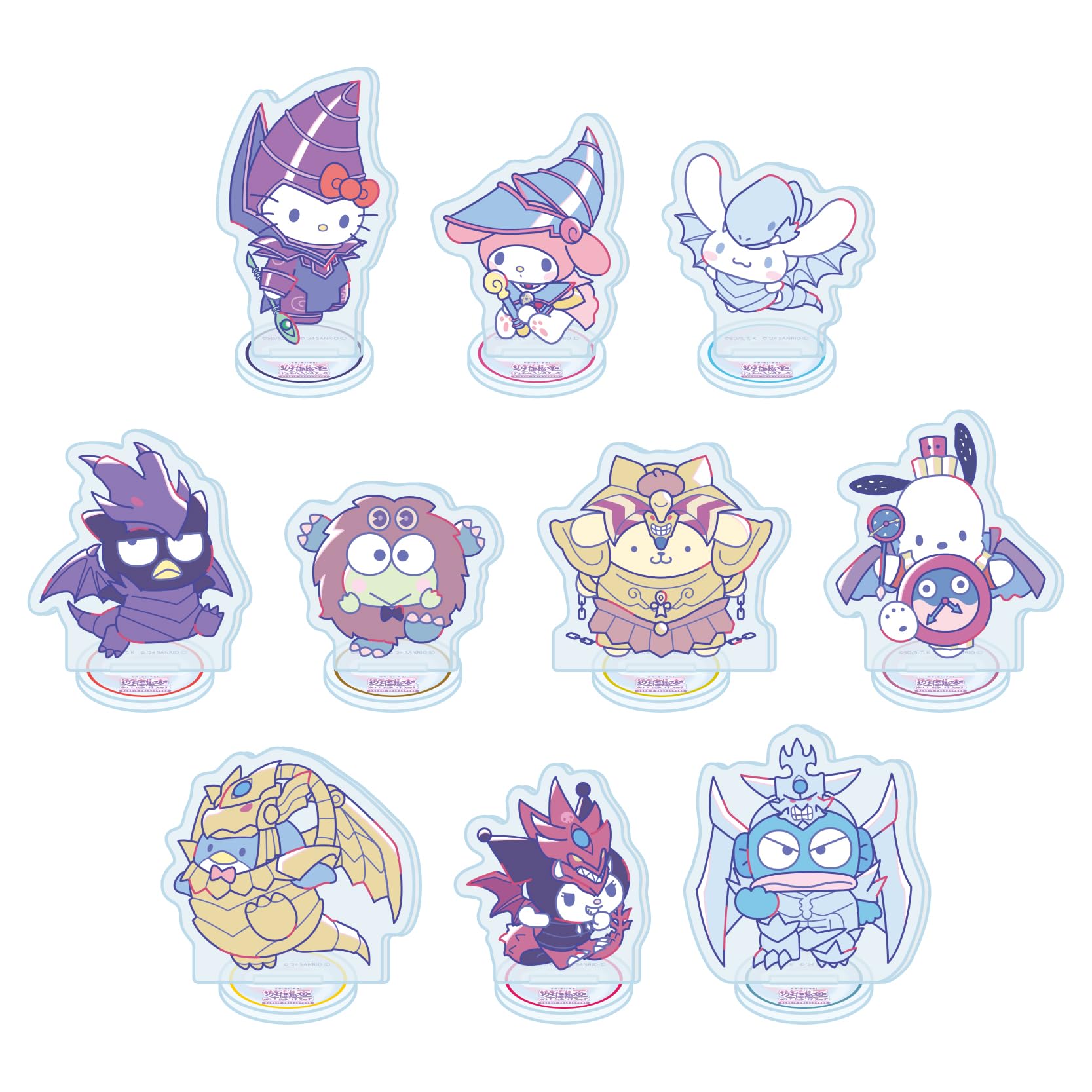 

Duel Monsters x Sanrio Characters 01 Акриловая мини-подставка в коробке Yu-Gi-Oh! [Коллаборационная иллюстрация] 10 штук