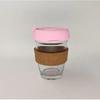 Silica Gel Glass Coffee Cup Cork Set of Insulation Against the Hot Ideas with Cup