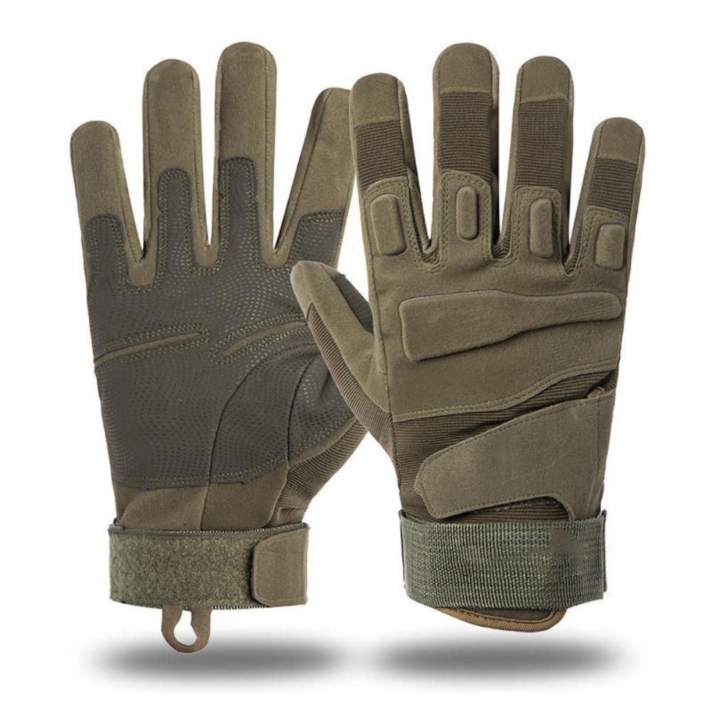 Outdoor Tactical Gloves Field Military Fans Performance Full Finger Gloves Mountaineering Fitness Riding Training Sports Touch Screen Gloves