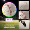 Glow Baseball Colorful LED Light Up 6 Colors 2 Shining Molds Faux Leather Perfect Weight Rechargeable Practice Baseball Kids Toy