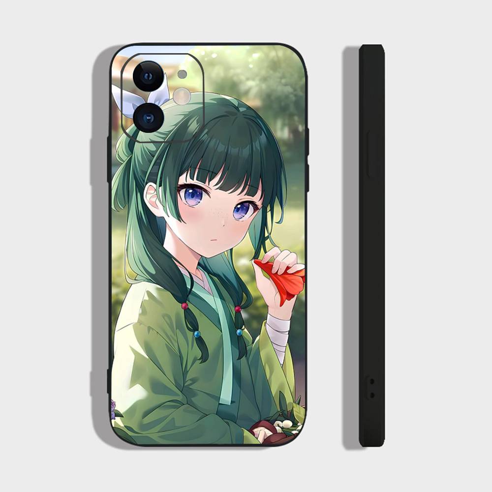 

Maomao Animation The Apothecary Diaries Phone Case For IPhone 17 Air 16 15 14 13 Pro Max 11 12 Black Silicone Cover IPHONE 13PROMAX