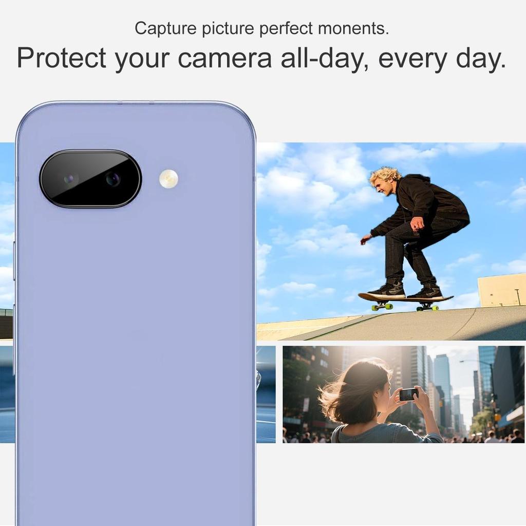 For Google Pixel 10a Glass IMAK High Definition Glass Lens Film Black Version