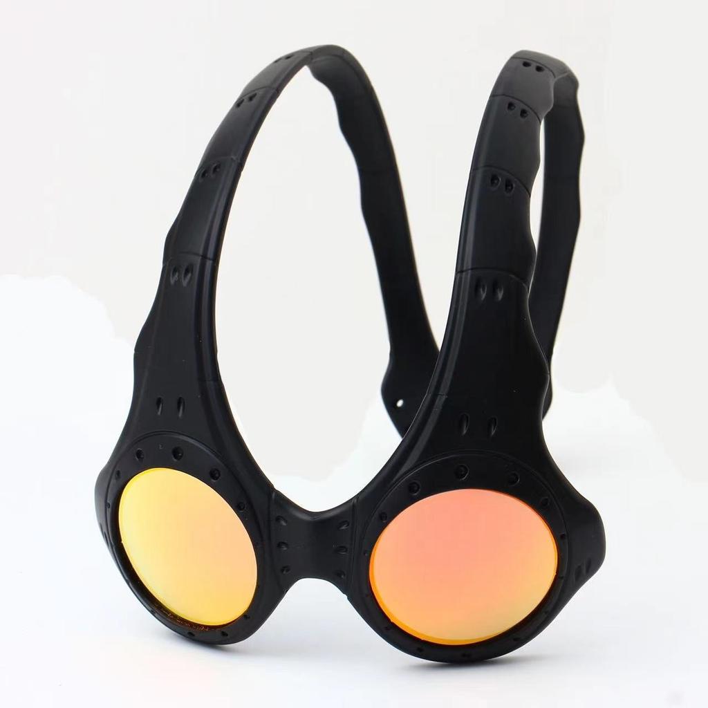 2026 Trend Metal Frame Anti-Blue Glasses Sports Sunglasses