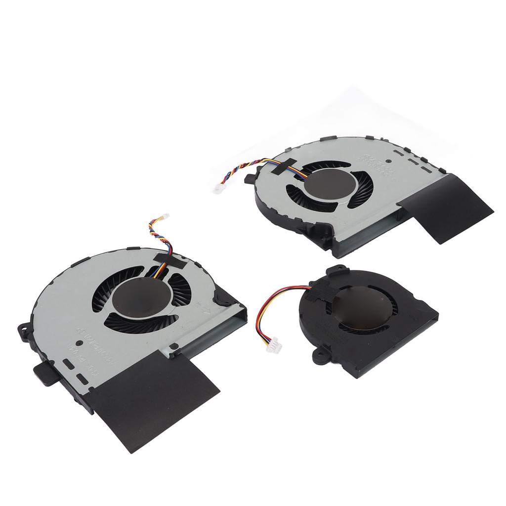 3pcs CPU GPU Cooling Fan Replacement Compatible for Asus ROG STRIX GL703GS GL703GS DS74 GL703 Laptop