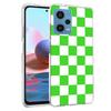 Retro Classic Chess Board Grid Phone Case For Redmi Note 13 12 14 15 Pro Plus 13R 11 11T 11E 11S 10 Pro 10S 9 9S Cover Cell Clea