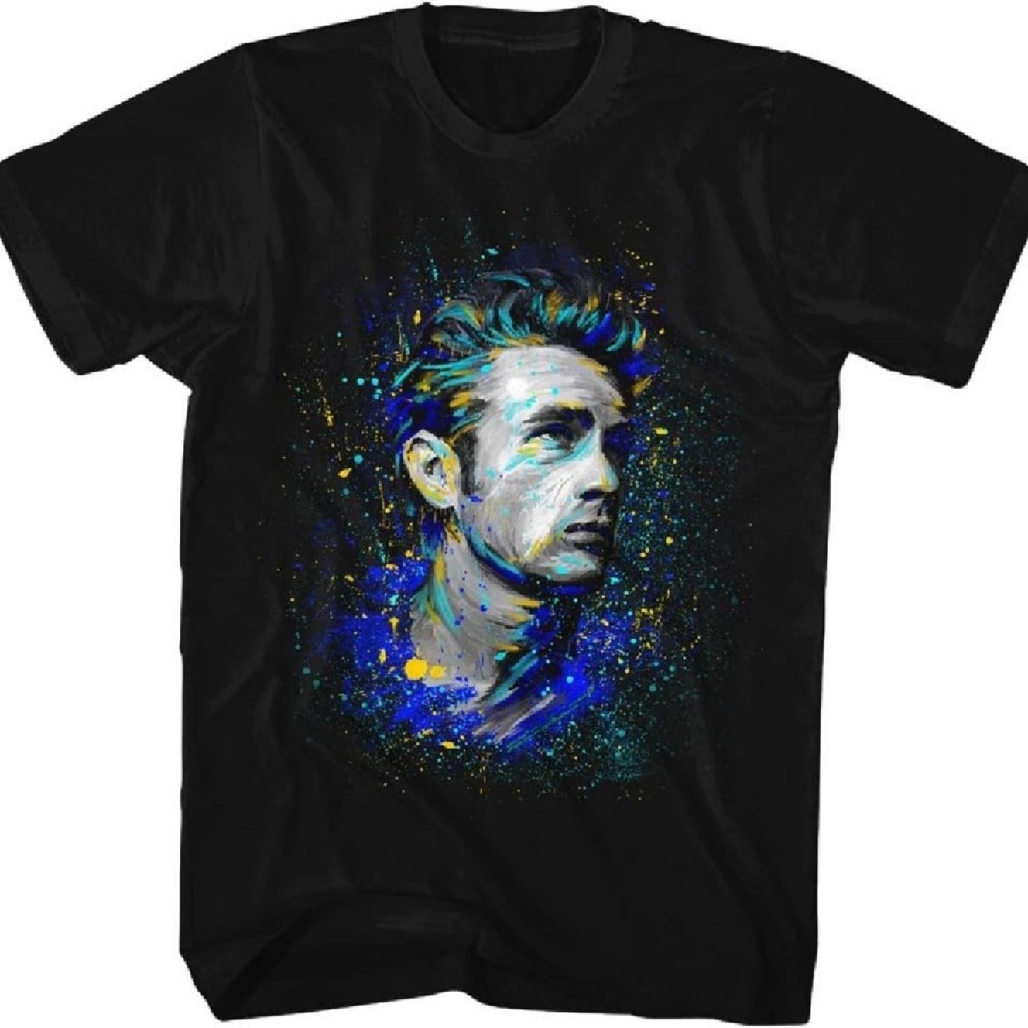 

James Dean - Mens Fishy T-Shirt XXXXXL чёрный