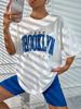 1898 Brooklyn York Letter Drop Shoulder Print TShirt Women Vintage Oversized T Shirt Simple Clothes Female Tshirt Y2K Top