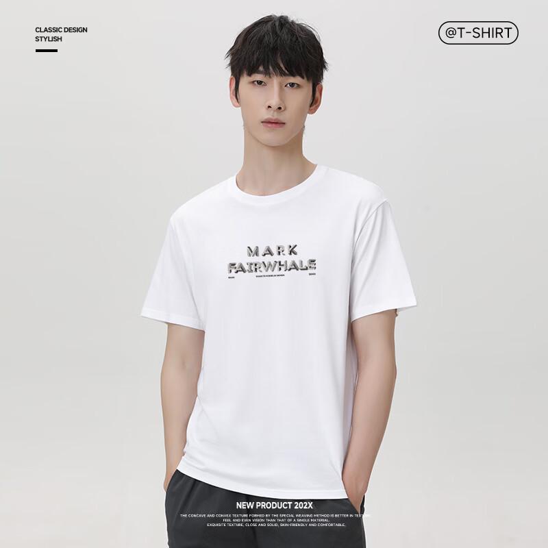 Mark Hua Fei Men's Retro Trendy Cotton T-Shirt