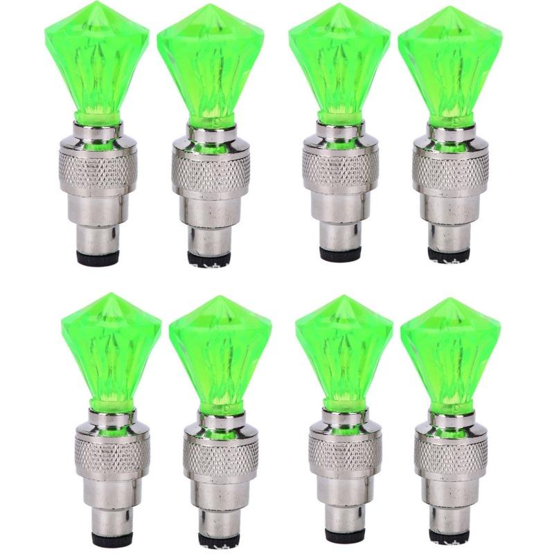 8 szt. Rdzeń zaworu piasty koła samochodu Biegnący Koń Światło Wiatr Ogień Koło Oddychające Światło Zawór zaworu opony motocyklowej Odporny na eksplozję, Ochrona przeciwsłoneczna