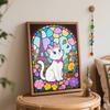 Disney Oil Painting Hand Painting Art Kit Paris Cat Coloring Painting Handmade Diy Home Decoration Gift