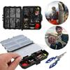 188 Piece Fishing Tackle Kit With Swivels Hooks For Saltwater Anglers