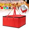 Waterproof Insulated Bag Cooler Folding Picnic Basket Ice Pack Drink Box Thermal Lunch Bag Portable Food Delivery Bag Pizza Bag