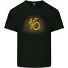 16th Birthday Neon Lights 16 Year Old Unisexs Light Cotton TShirt