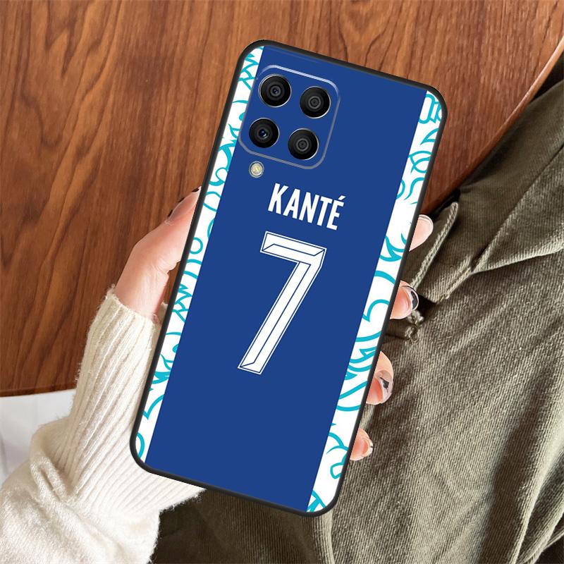 Football Player Number Lucky Case For Samsung Galaxy M53 M33 M23 M13 M14 M54 M11 M21 M31 M51 M12 M22 M32 M52 M31s Coque