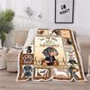 1pc Print Dachshund Weiner Dog Blanket Gifts for Dog Lovers Family Blankets Throw Home Sofa Lunch Break Student Nap Gifts