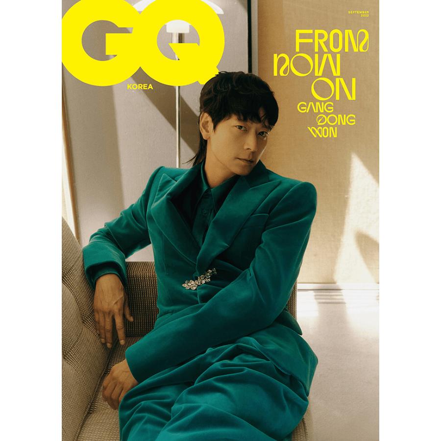 GQ Korea September 2022 Gang Dong-Won Cover, K Fashion, KPOP, K STAR