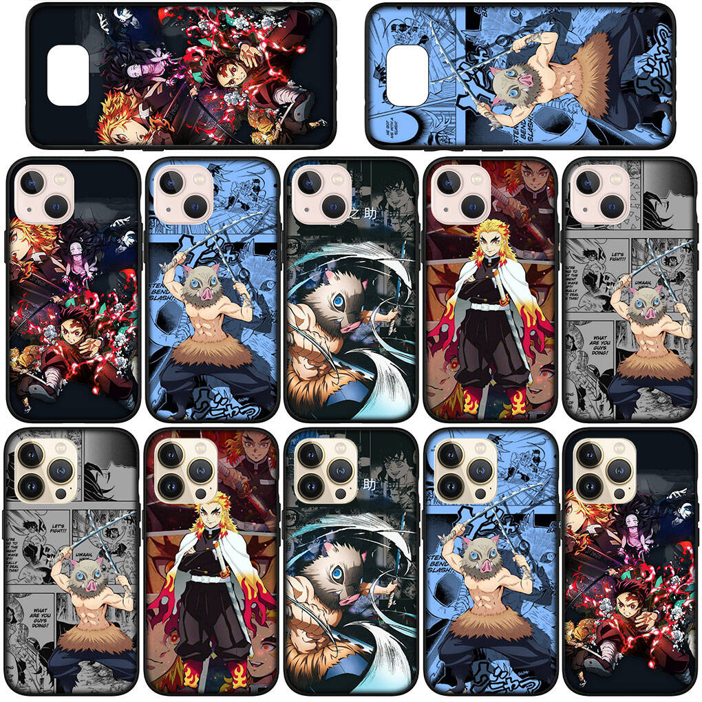 Phone Case for Samsung Galaxy S25 S23 S22 S24 Ultra FE S8 A05 A06 A15 A16 A36 A37 A35 A54 A55 A56 A57 A25 A26 A53 Hashibira Inosuke Demon Slayer Cover
